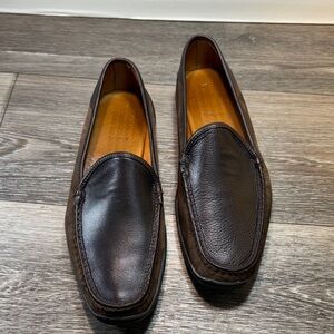 Allen Edmonds Dark Brown Leather Loafers men’s 11.5 (j103)